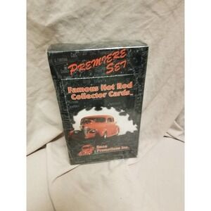 Premier Set Famous Hot Rod Collector Cards. Factory Sealed Box